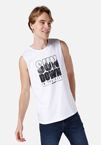 Afficher les détails de Athlète Blanc Regular Fit Homme