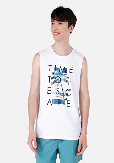 Afficher les détails de Athlète Blanc Regular Fit Homme