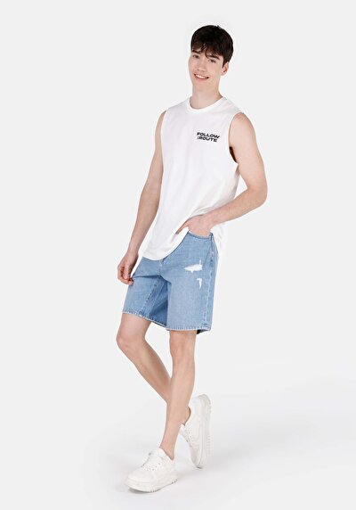 Afficher les détails de Athlète Blanc Regular Fit Homme