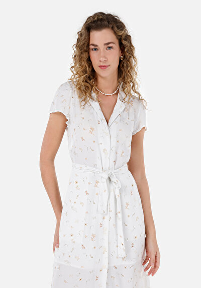Image de Robe Blanc Regular Fit Femme