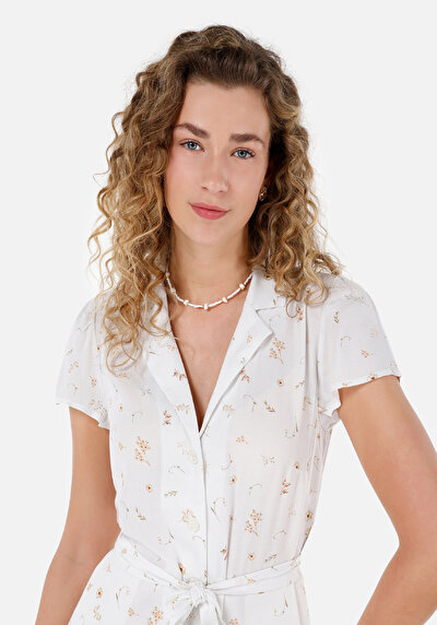 Image de Robe Blanc Regular Fit Femme