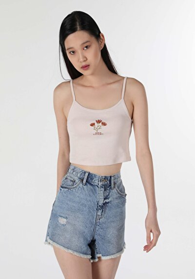 Image de Athlète Ecru Slim Fit Femme