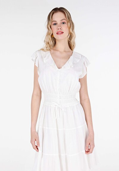 Image de Robe Blanc Regular Fit Femme