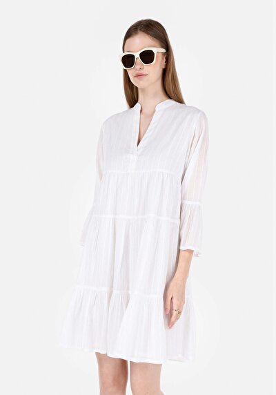 Image de Robe Blanc Regular Fit Femme