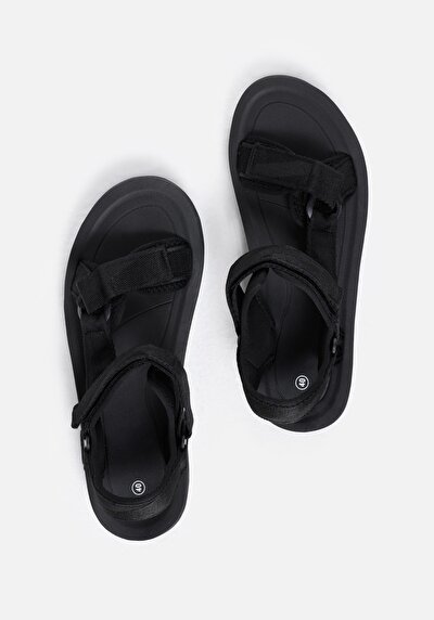 Afficher les détails de Sandales Noir Modern Fit Femme