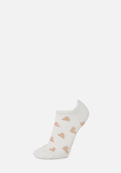 Image de Chaussettes Ecru Modern Fit Femme