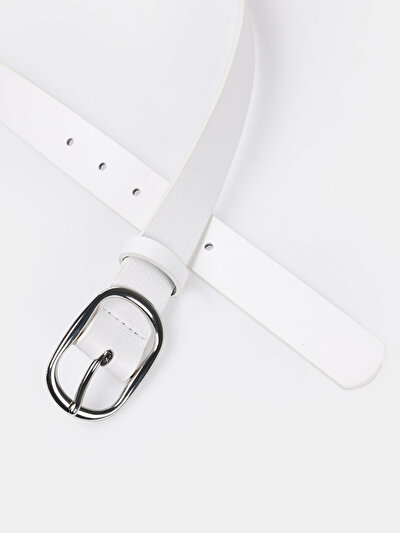Image de Ceinture Blanc Modern Fit Femme