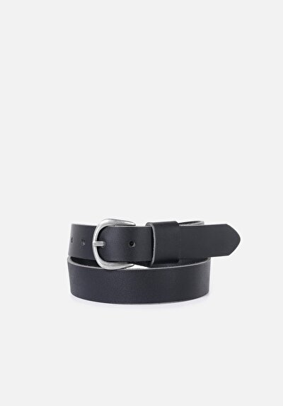 Image de Ceinture Noir Modern Fit Femme
