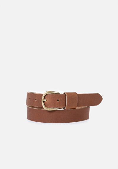Afficher les détails de Ceinture Marron Modern Fit Femme