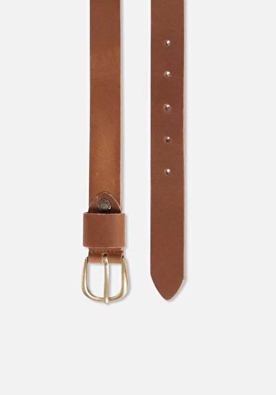 Afficher les détails de Ceinture Marron Modern Fit Femme