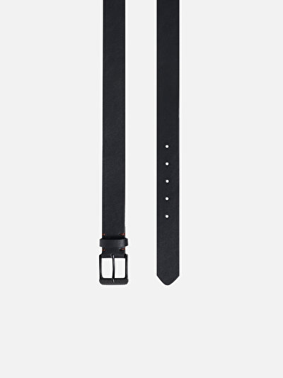 Image de Ceinture Noir Modern Fit Homme