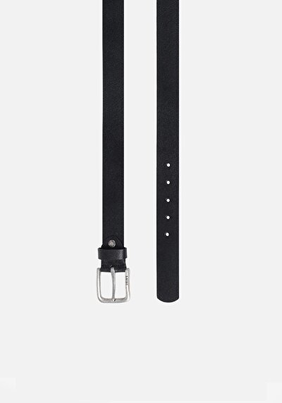 Image de Ceinture Noir Modern Fit Homme