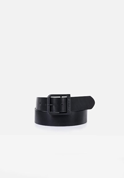 Image de Ceinture Noir Modern Fit Homme