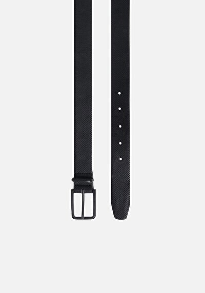Image de Ceinture Noir Modern Fit Homme