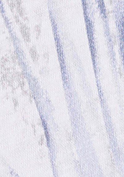 Afficher les détails de T-shirt À Manches Courtes Bleu Regular Fit Imprimé Homme
