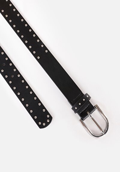 Image de Ceinture Noir Modern Fit Femme