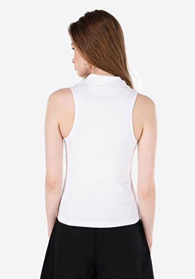 Image de Athlète Blanc Slim Fit Femme