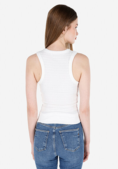 Image de Athlète Blanc Slim Fit Femme