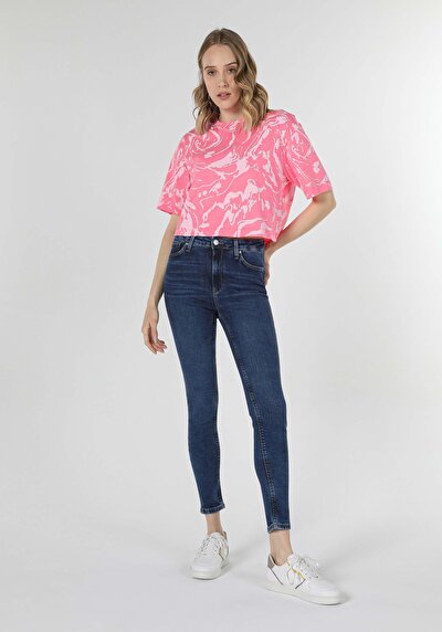 Image de 759 Lara Pantalon Denim Skinny Leg En Super Slim Fit Femme