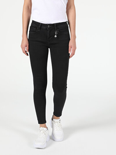 Image de 759 Lara Pantalon Noir Skinny  Leg  En  Super Slim Fit Femme