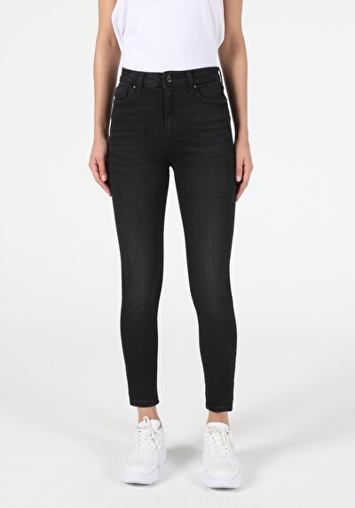 Image de 760 Diana Pantalon Noir Skinny  Leg  En  Super Slim Fit Femme