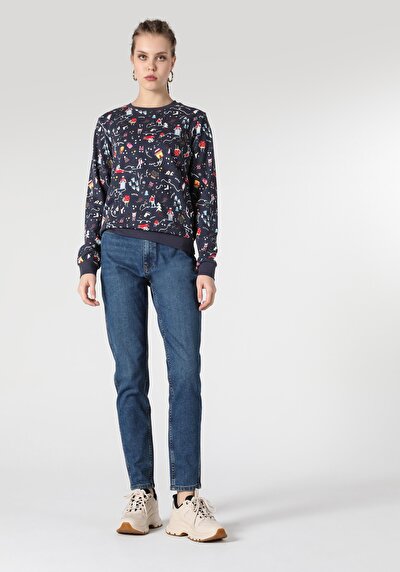 Image de Pull-over Marine Regular Fit  Femme