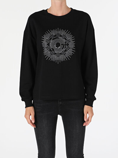 Image de Pull-over Noir Regular Fit  Femme