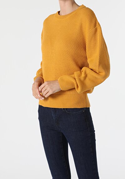 Image de Pull Jaune Regular Fit   Femme