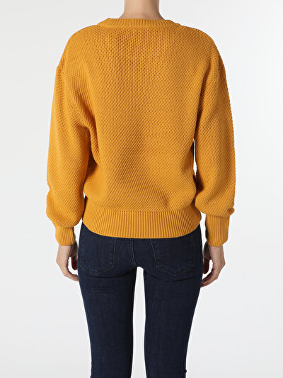 Image de Pull Jaune Regular Fit   Femme