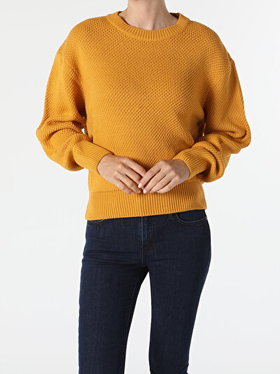 Image de Pull Jaune Regular Fit   Femme