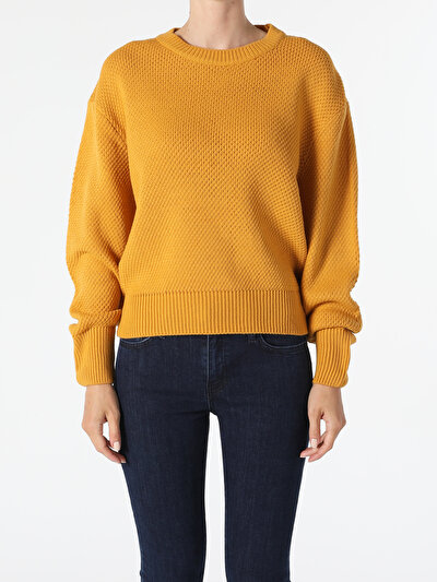 Image de Pull Jaune Regular Fit   Femme