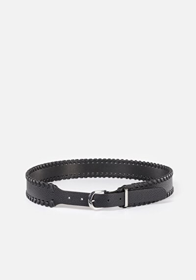 Image de Ceinture Noir Modern Fit Femme