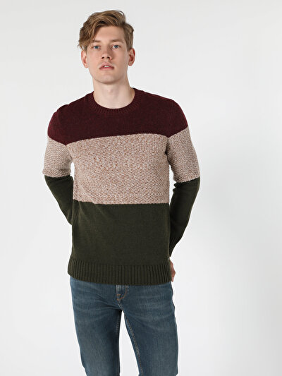 Image de Pull Multicolou Regular Fit   Homme