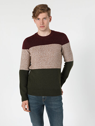 Image de Pull Multicolou Regular Fit   Homme
