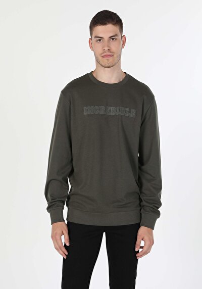 Image de Pull-over Kaki Regular Fit  Homme