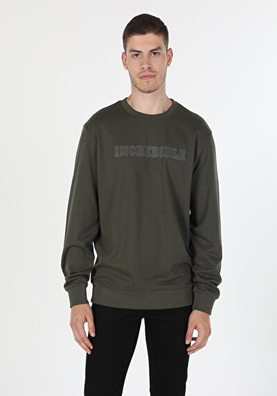 Image de Pull-over Kaki Regular Fit  Homme