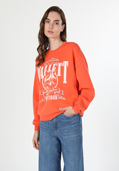 Afficher les détails de Pull-over Orange   Femme