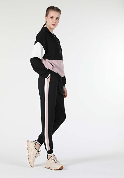 Image de Pantalon De Survêtement Noir Slim Fit Femme