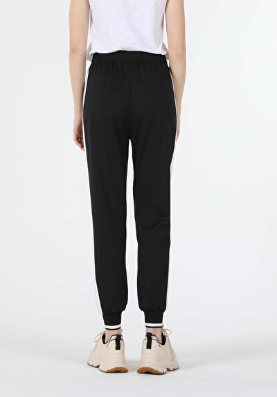 Image de Pantalon De Survêtement Noir Slim Fit Femme