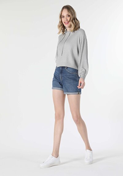 Image de Pull Gris Comfort Fit Femme