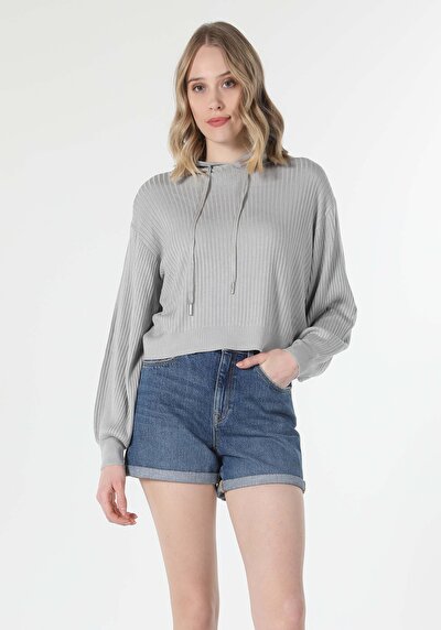 Image de Pull Gris Comfort Fit   Femme