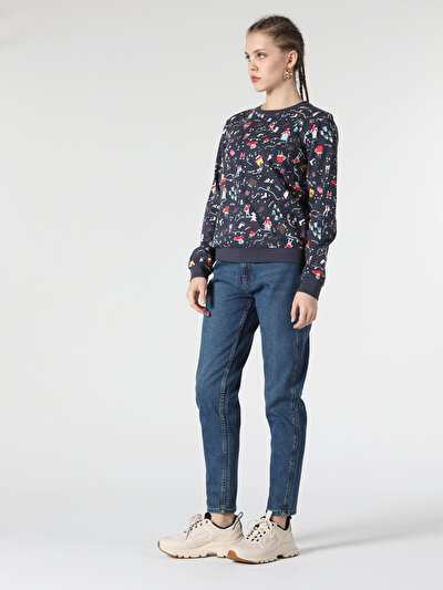 Image de Pull-over Marine Regular Fit  Femme