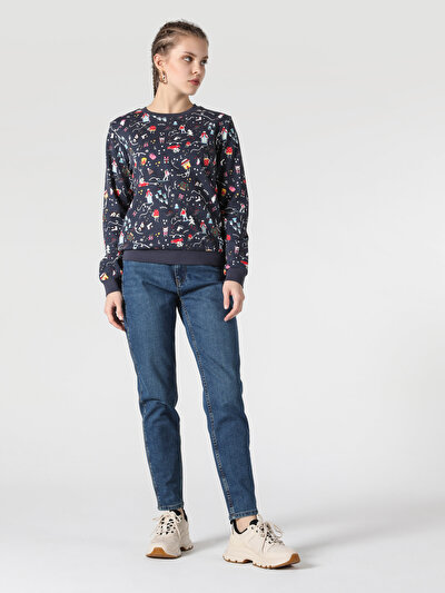 Image de Pull-over Marine Regular Fit  Femme