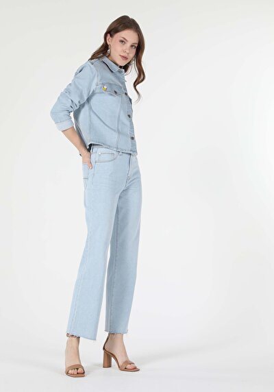 Image de Veste De Blazer Denim Regular Fit Femme