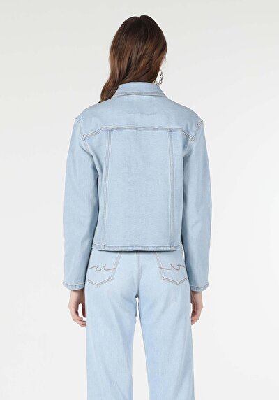 Image de Veste De Blazer Denim Regular Fit Femme