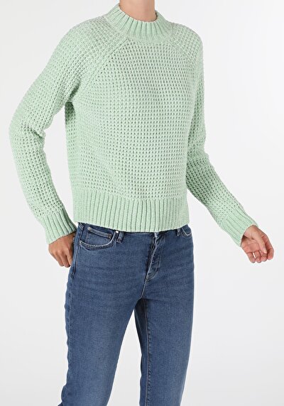 Image de Pull Vert Regular Fit   Femme