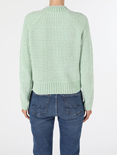 Image de Pull Vert Regular Fit Femme