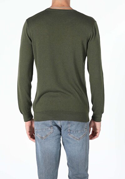 Image de Pull Vert Regular Fit   Homme