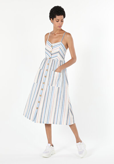 Image de Robe Multicolou Slim Fit    Femme