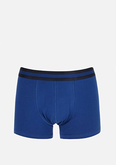 Afficher les détails de Sous-vêtements Bleu Modern Fit Imprimé Homme